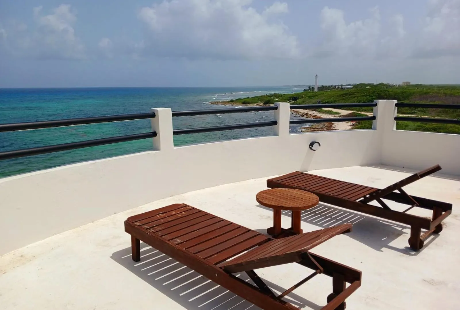 Lägenhet Penthouse With Roof Top Terrace Mahahual