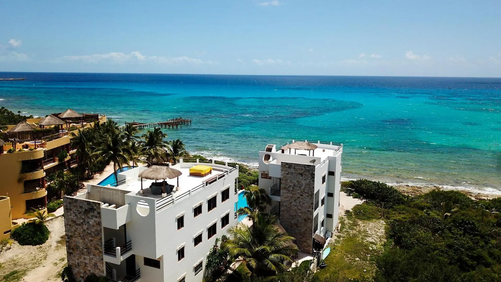 Penthouse With Roof Top Terrace Mahahual Mexiko